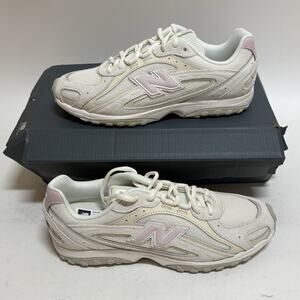 New Balance 204L Women’s Size 8 White And Pink Silver Sneakers U204L5WW